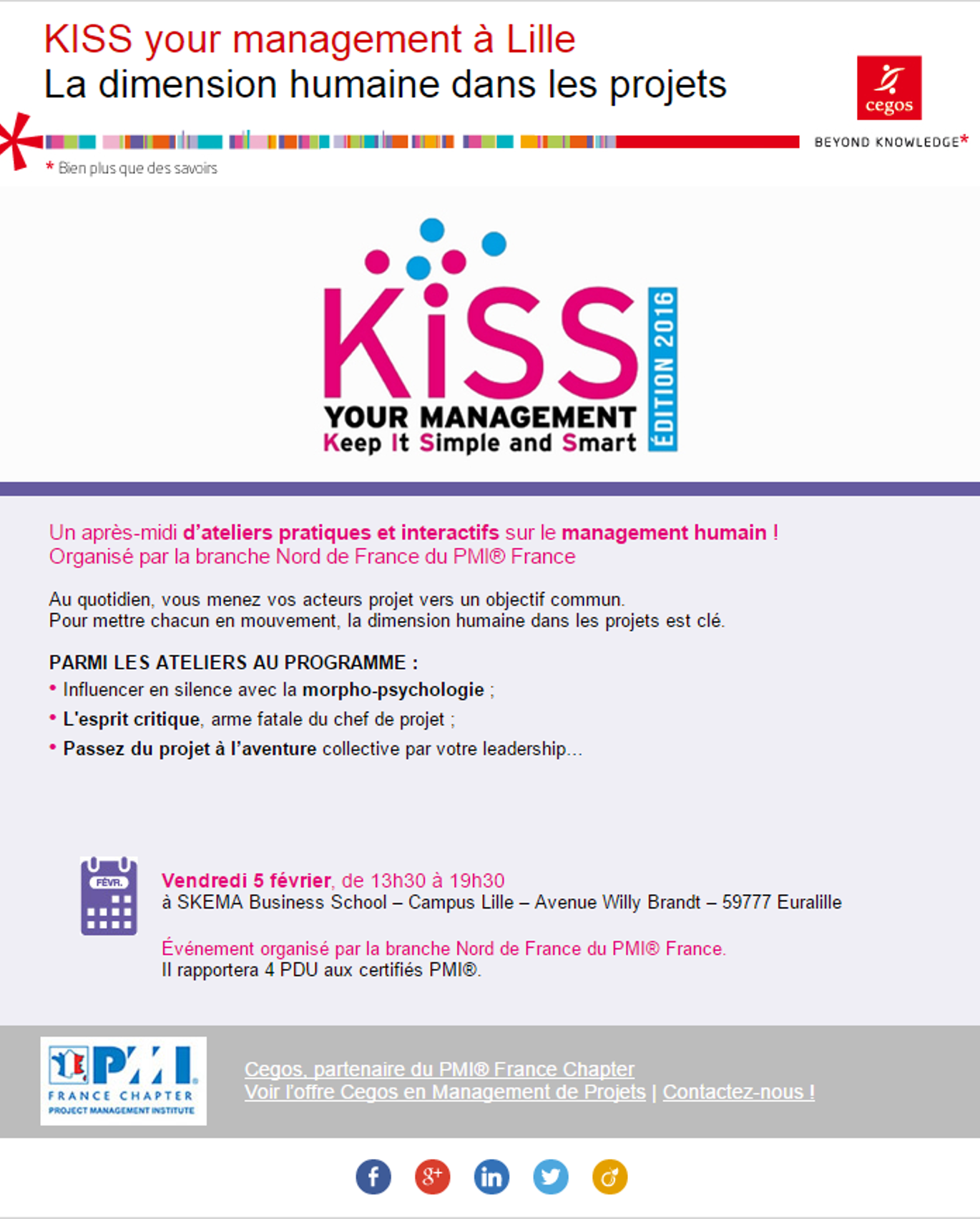KISS your management